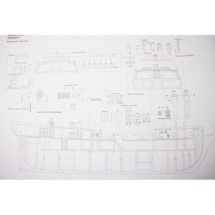 Vanguard Models HMS Sphinx 1775 1:64 kit