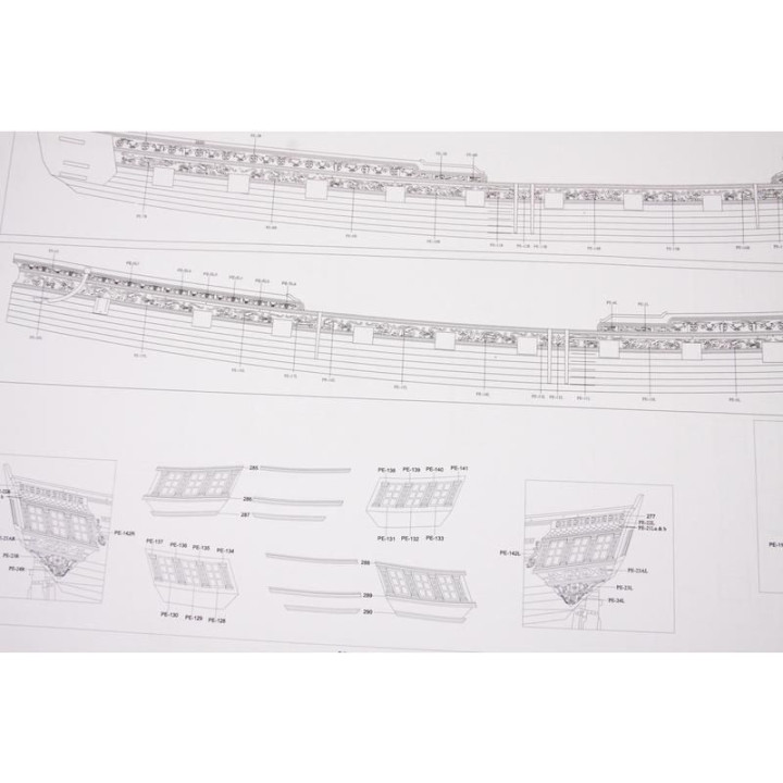 Vanguard Models HMS Sphinx 1775 1:64 kit
