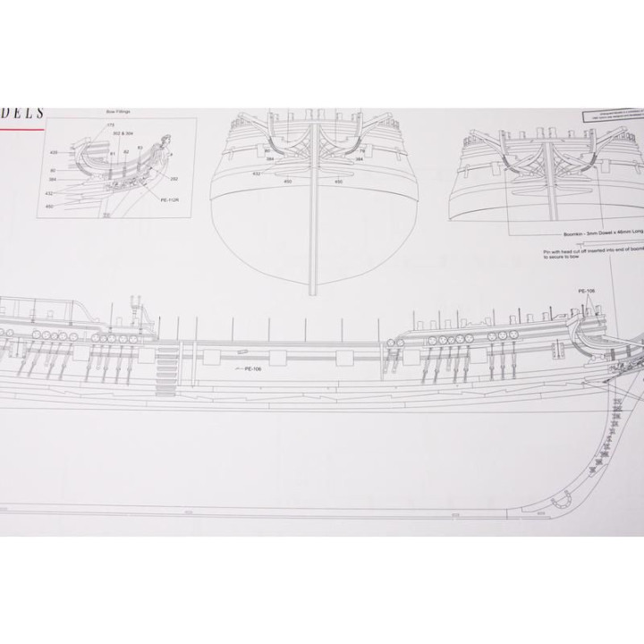 Vanguard Models HMS Sphinx 1775 1:64 kit