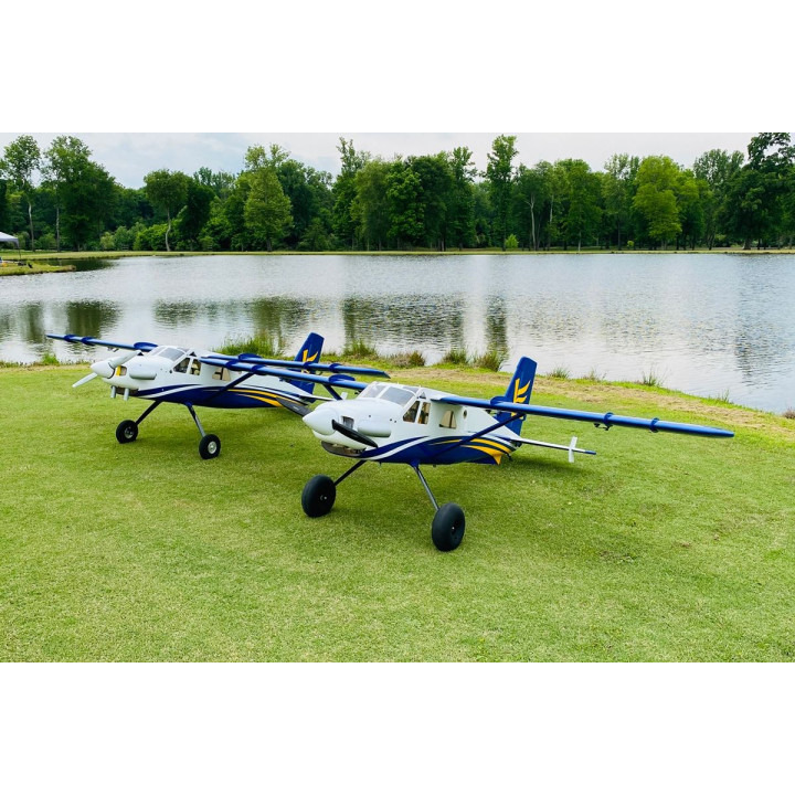 140" Turbo Bushmaster - Modrá/Bílá 3,51m