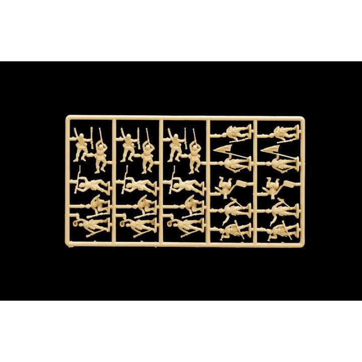 Model Kit figurky 6050 - ZULU WARS - BRITISH INFANTRY (1:72)