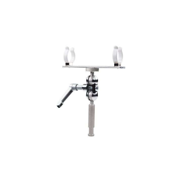 Nanlite T12 holder for 1 tube with Ball Head Yoke with Swivel Pin