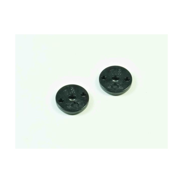 SWORKz 1/10 PRO pístky olejových tlumičů 1.6mm x2, 2 ks.