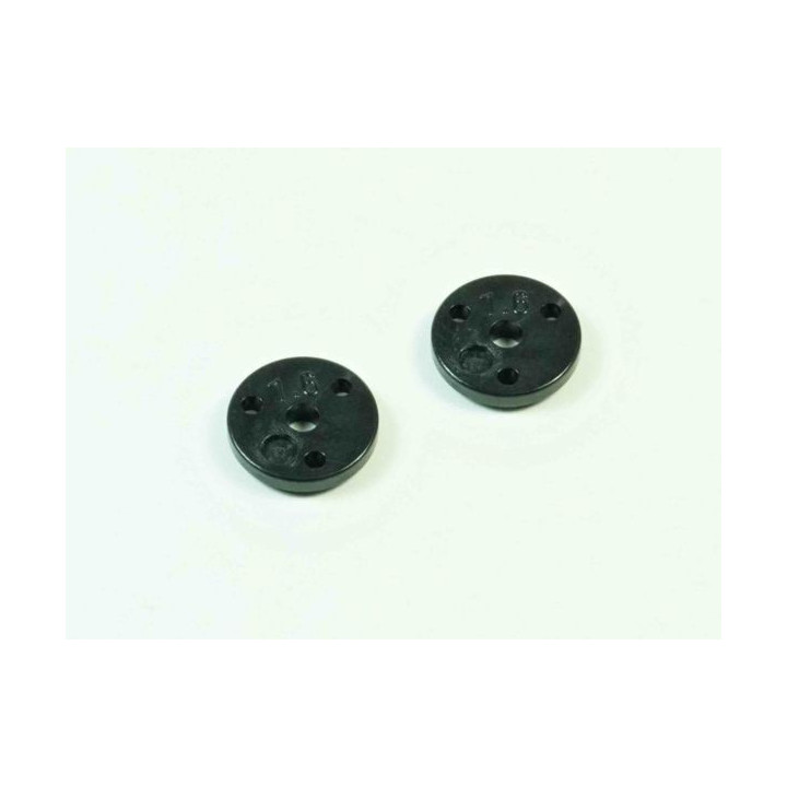 SWORKz 1/10 PRO pístky olejových tlumičů 1.6mm x3, 2 ks.