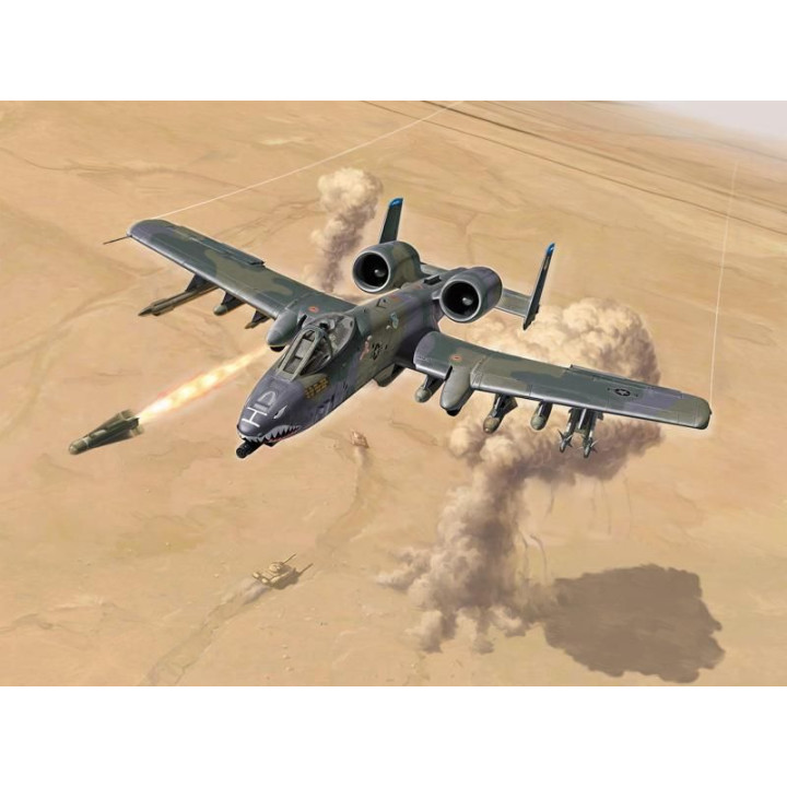 Model Kit letadlo 1376 - A-10 A/C THUNDERBOLT ll - GULF WAR(1:72)