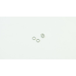 SWORKz distanční hlíníkové ložiska 5x7x1mm, 4 ks.