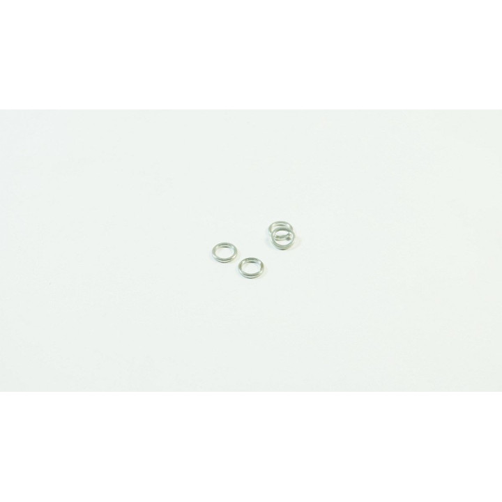SWORKz distanční hlíníkové ložiska 5x7x1mm, 4 ks.