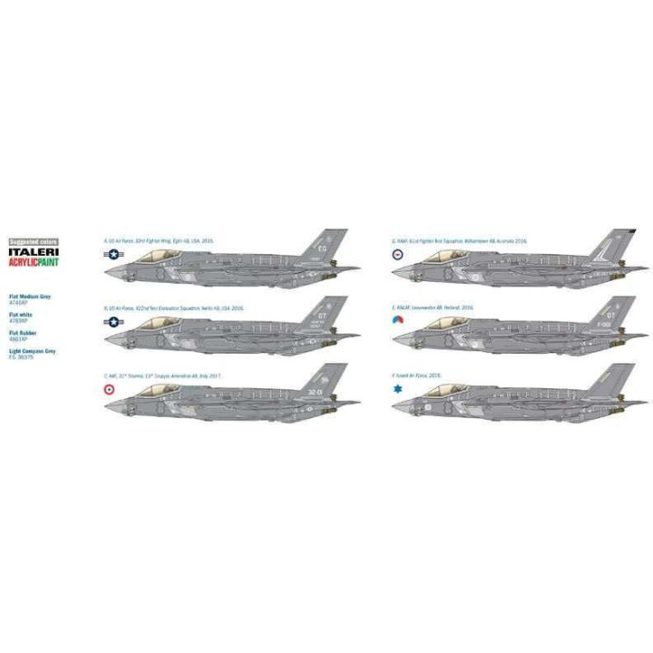 Model Kit letadlo 2506 - F-35A LIGHTNING II (1:32)