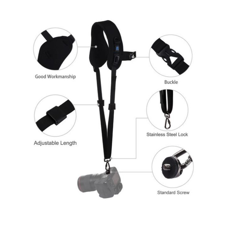 Anti-Slip Shoulder Strap for Cameras