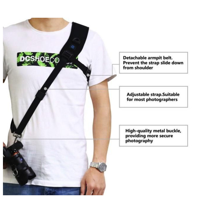Anti-Slip Shoulder Strap for Cameras