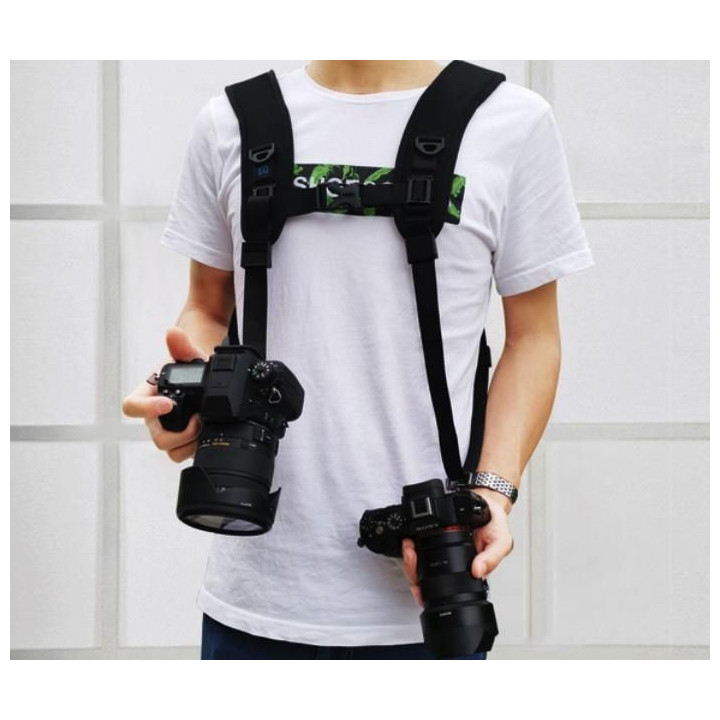 Double-Camera Shoulder Strap
