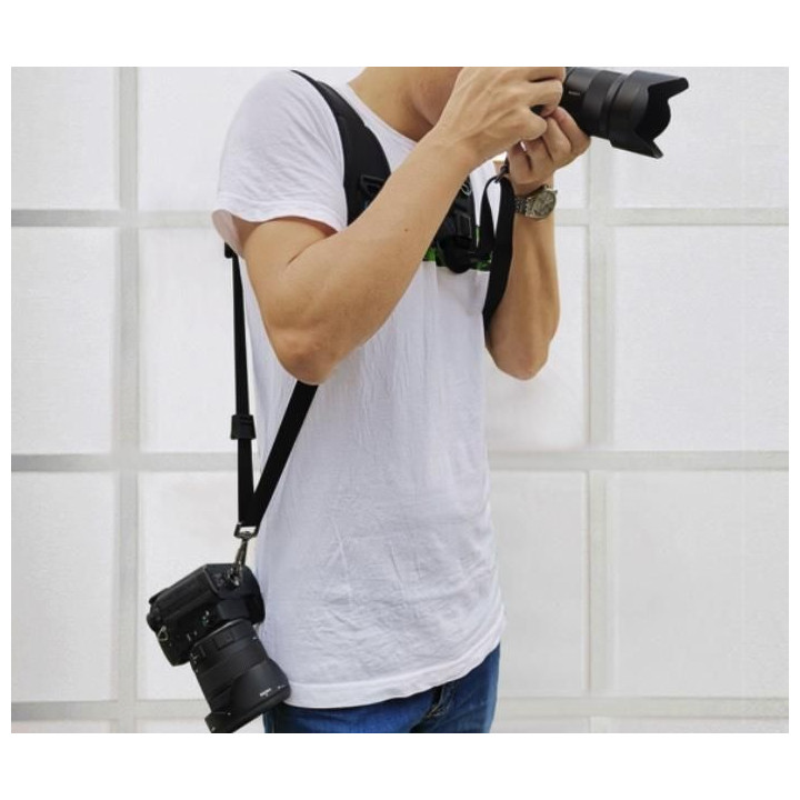 Double-Camera Shoulder Strap