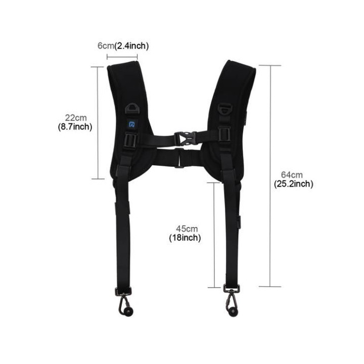 Double-Camera Shoulder Strap