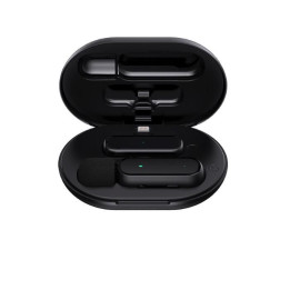 Bezdrátový klopový mikrofon 2,4G Lightning (s Akus a nabíjecím pouzdrem)