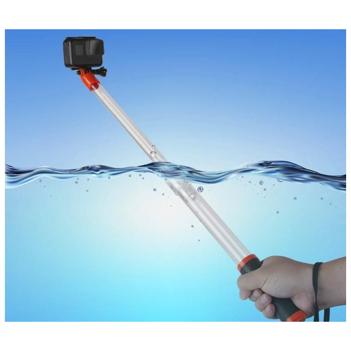 Water-proof Extension Rod for Action Cameras