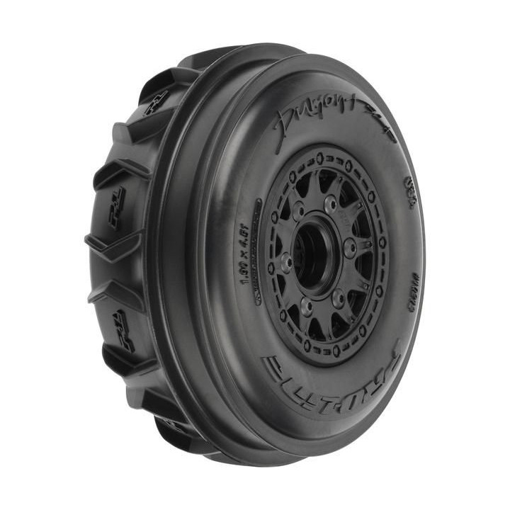 Pro-Line kolo 3.0" Dumont Paddle přední, disk černý