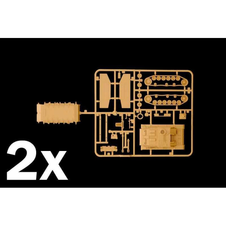 Fast Assembly tanky 7522 - STURMGESCHUTZ III (1:72)