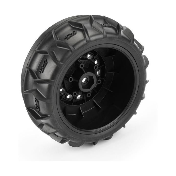 Pro-Line kolo 2.2"/3.0" Dumont Paddle přední, disk černý (2)