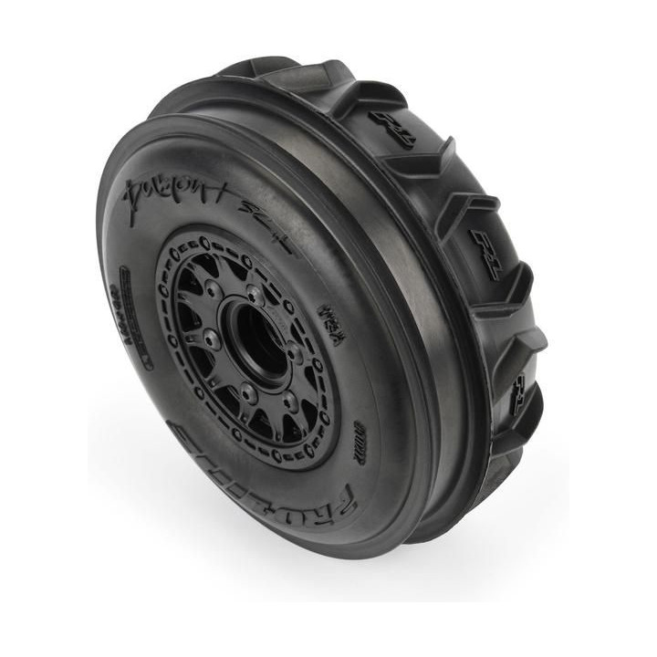 Pro-Line kolo 2.2"/3.0" Dumont Paddle přední, disk černý (2)