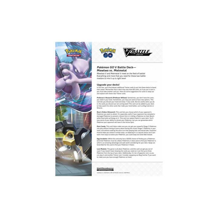 Pokémon V Battle Deck Mewtwo a Melmetal bundle