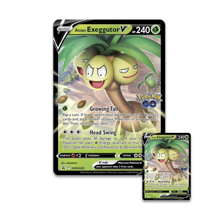 Pokémon GO Collection - Alolan Exeggutor V