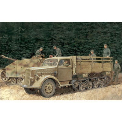 Model Kit military 6761 - SD.KFZ.3a MAULTIER HALF-TRACK (1:35)