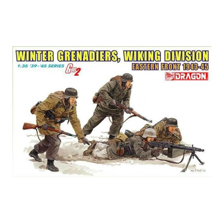 Model Kit figurky 6372 - WINTER GRENADIERS, WIKING DIVISION (EASTERN FRONT 1943-45) (GEN2) (1:35)