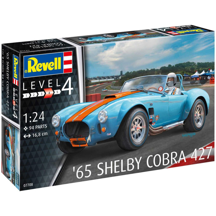ModelSet auto 67708 - 65 Shelby Cobra 427 (1:24)