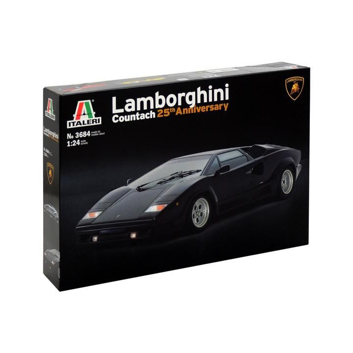 Model Kit auto 3684 - LAMBORGHINI COUNTACH 25th Anniversary (1:24)