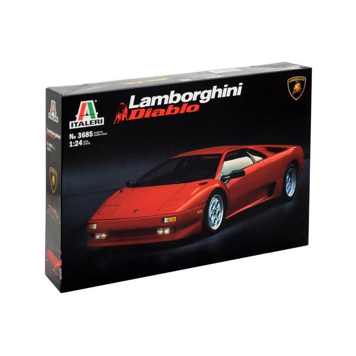 Model Kit auto 3685 - LAMBORGHINI DIABLO (1:24)