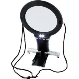 Lightcraft stolní lupa 2x s LED osvětlením