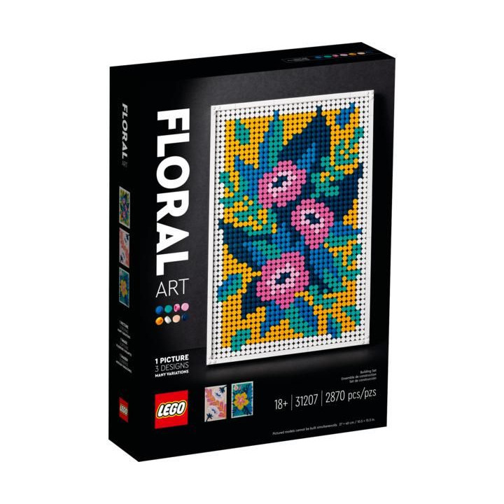 LEGO Art - Květinové umění
