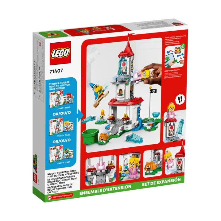 LEGO Super Mario - Kočka Peach a ledová věž – rozšiřující set