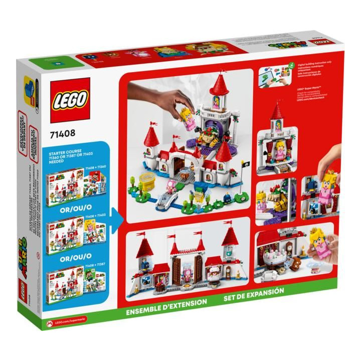 LEGO Super Mario - Hrad Peach – rozšiřující set
