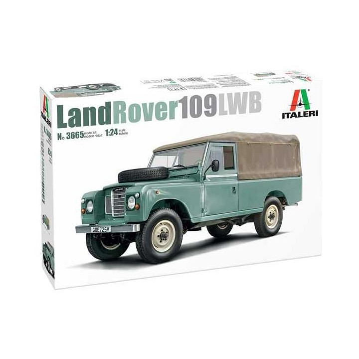 Model Kit military 3665 - Land Rover 109 LWB (1:24)