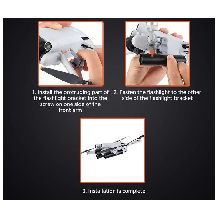 DJI MINI 3 Pro - Two LED Lights (With Battery)
