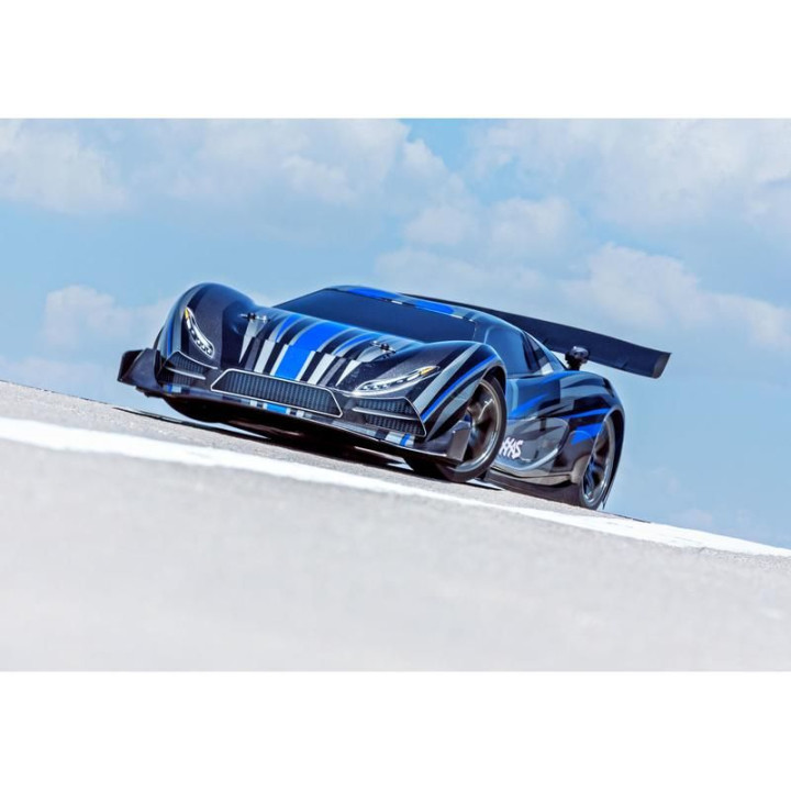 Traxxas XO-1 1:7 TQi BlueTooth RTR modrá