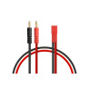 Nabíjecí kabel JST/BEC se 4mm banánky.