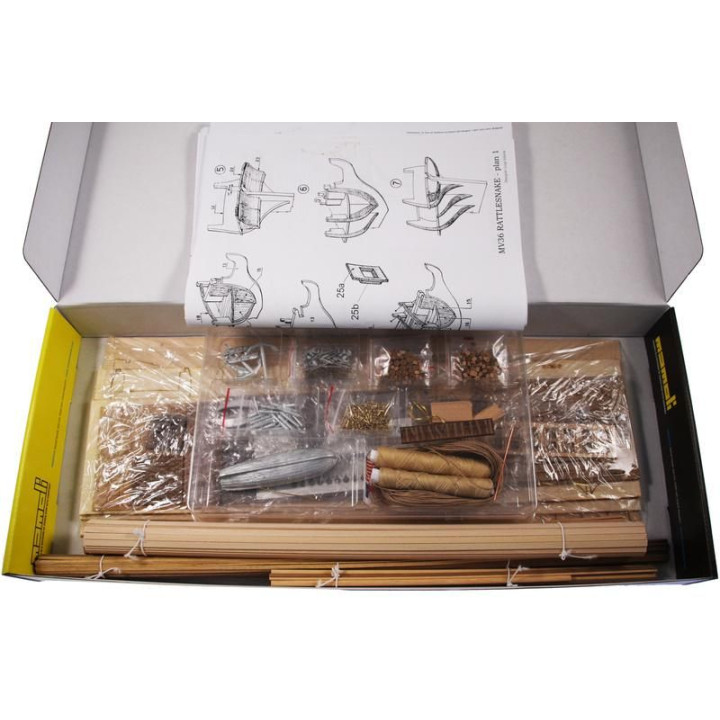 MAMOLI Rattlesnake 1779 1:64 kit