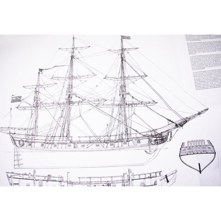 MAMOLI Rattlesnake 1779 1:64 kit