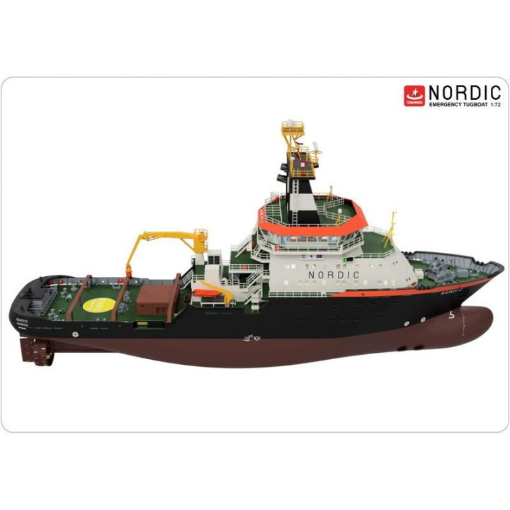 Türkmodel záchranný remorkér Nordic 1:72 kit