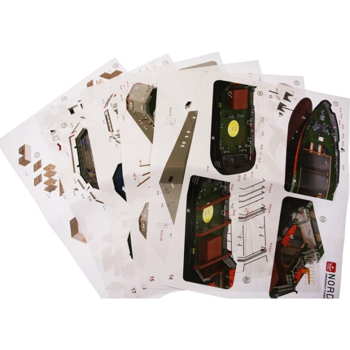 Türkmodel záchranný remorkér Nordic 1:72 kit