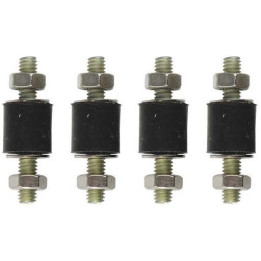 Raboesch tlumič vibrací 10x10mm M4x10 (4)