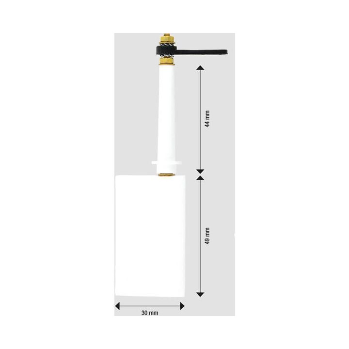 Raboesch kormidlo kompletní 30x49mm