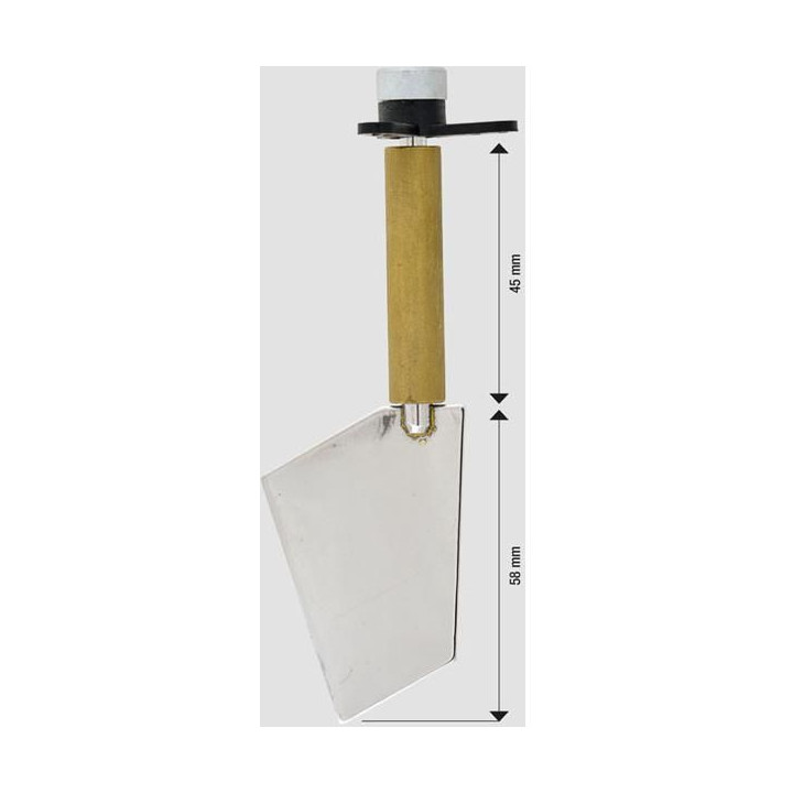 Raboesch kormidlo kompletní kov 35x56mm