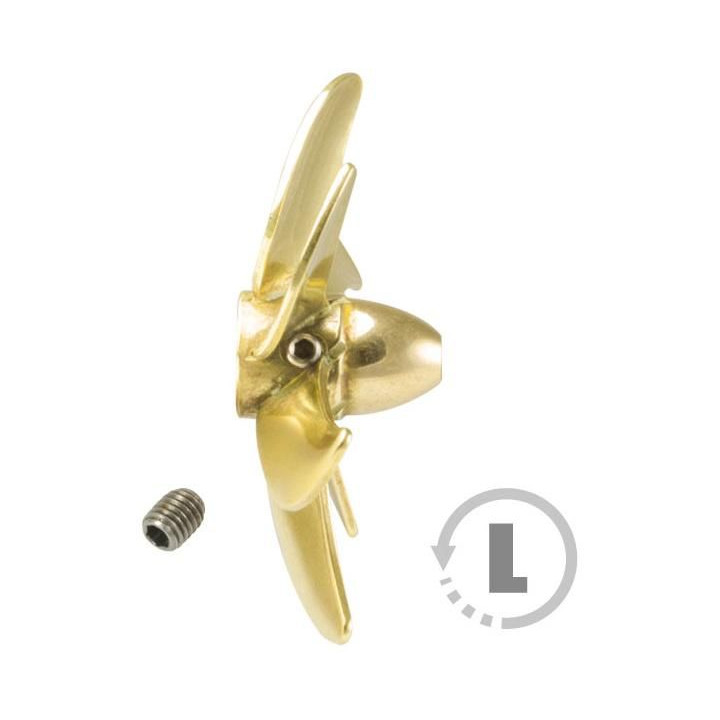 Raboesch lodní šroub Neptun 40mm M4 6L levý