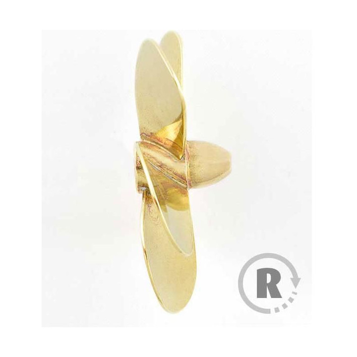 Raboesch lodní šroub tř.148 65mm M4 5-listý pravý