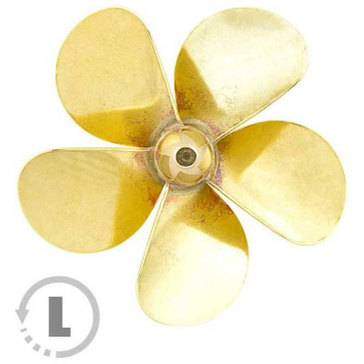 Raboesch lodní šroub tř.148 100mm M5 5-listý levý