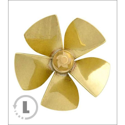Raboesch lodní šroub tř.151 80mm M5 5-listý levý