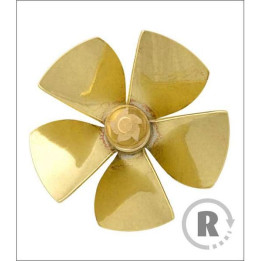 Raboesch lodní šroub tř.151 110mm M5 5-listý pravý